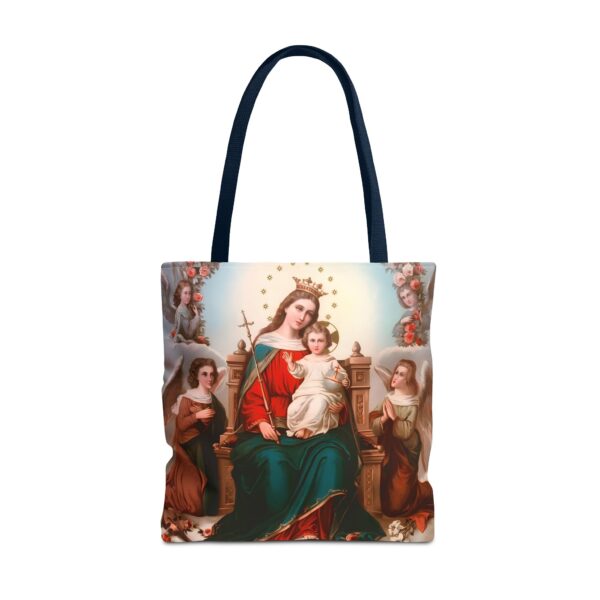 Queen Mary with Child Jesus Printed on Both Sides Tote Bag (AOP)