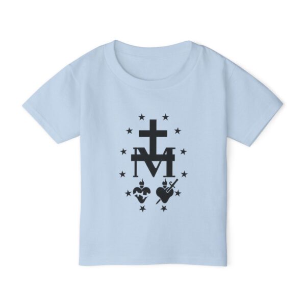 Miraculous Medal Front Print Heavy Cotton™ Toddler T-shirt