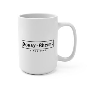 Douay Rheims Mug 15oz