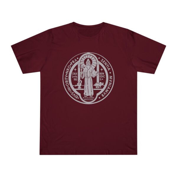 St. Benedict Medal Front/Back Print Deluxe T-shirt (W)