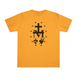 Miraculous Medal Front Print Deluxe T-shirt (W)