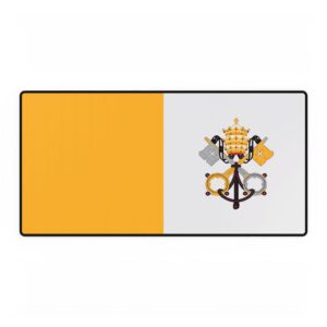 Papal Flag Desk Mat