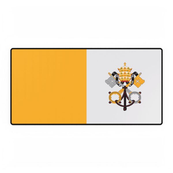 Papal Flag Desk Mat