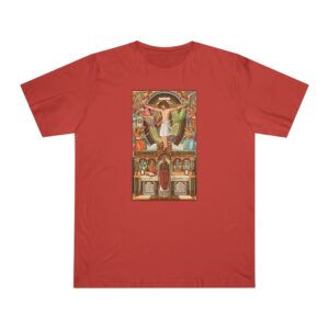 Consecration Aged Painting Motif Front Print Deluxe T-shirt (M)