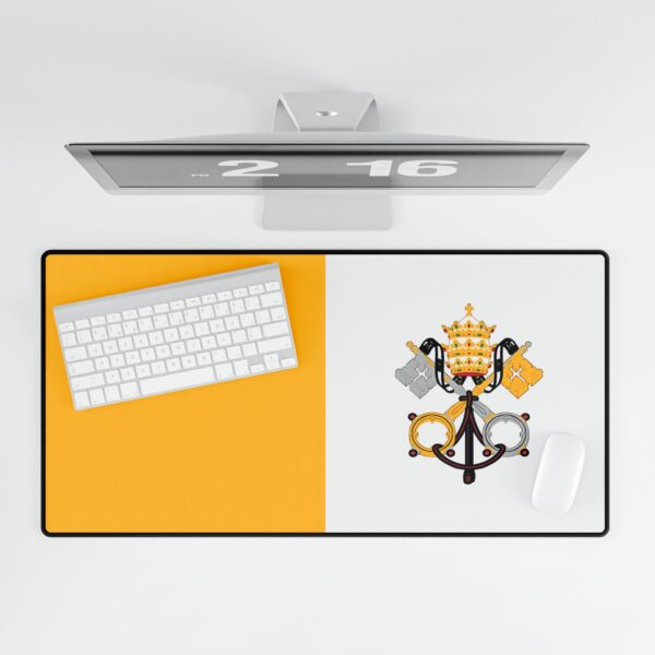 Papal Flag Desk Mat - Image 4