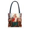 Queen Mary with Child Jesus Printed on Both Sides Tote Bag (AOP) - Image 16