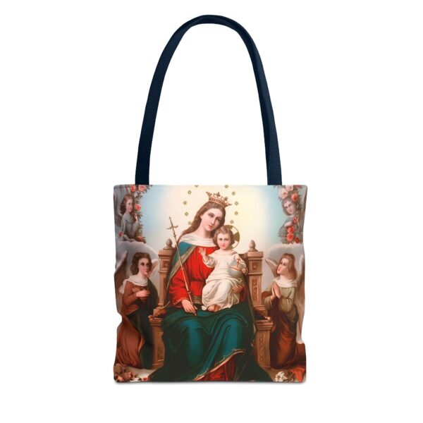 Queen Mary with Child Jesus Printed on Both Sides Tote Bag (AOP) - Image 16