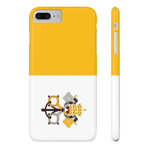 Papal Flag Slim Phone Cases - Image 4