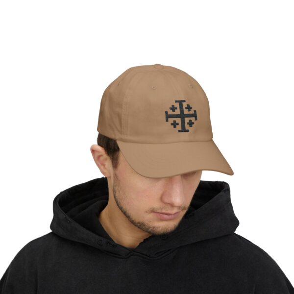 Embroidered Jerusalem Cross Classic Cap - Image 3