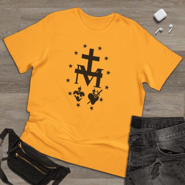 Miraculous Medal Front Print Deluxe T-shirt (W) - Image 3