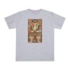 Consecration Aged Painting Motif Front Print Deluxe T-shirt (W) - Image 7
