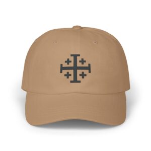 Embroidered Jerusalem Cross Classic Cap