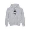 Miraculous Medal Front Print Youth Heavy Blend Hooded Sweatshirt - Image 7