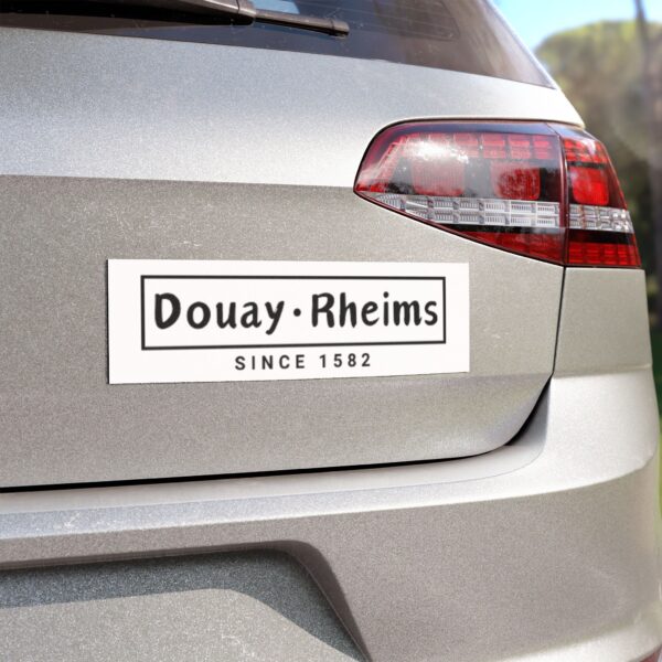 Douay Rheims Car Magnet - Image 4