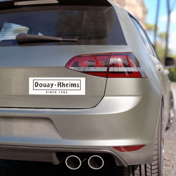 Douay Rheims Car Magnet - Image 3