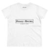 Douay Rheims Front Print Women's Midweight Cotton Tee - Image 7