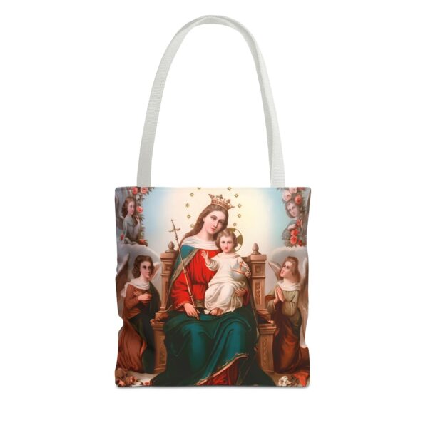 Queen Mary with Child Jesus Printed on Both Sides Tote Bag (AOP) - Image 10