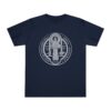 St. Benedict Medal Front/Back Print Deluxe T-shirt (W) - Image 10