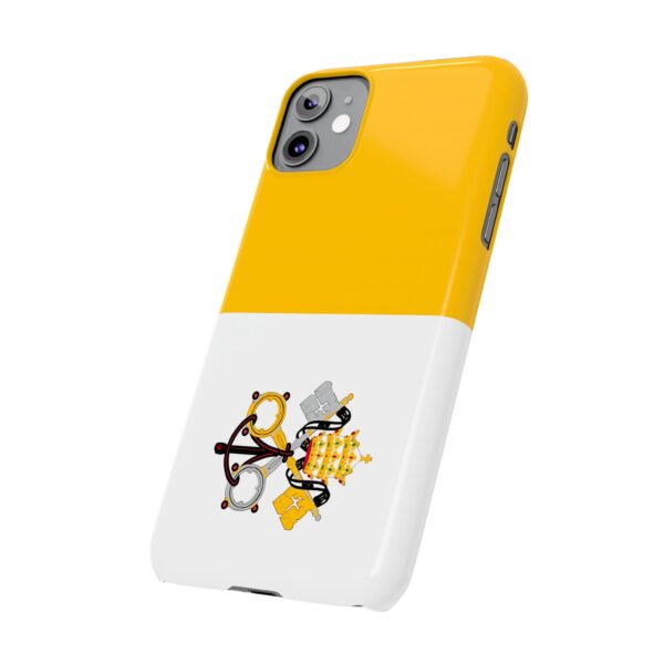 Papal Flag Slim Phone Cases - Image 15