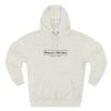 Douay Rheims Front Black Print Three-Panel Fleece Hoodie (W) - Image 6