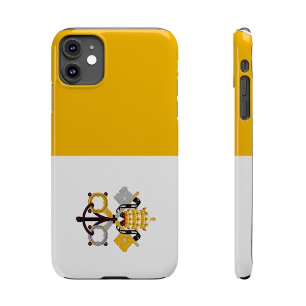 Papal Flag Slim Phone Cases - Image 13