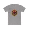 Most Sacred Heart of Jesus Front Print Cotton Crew Tee (M) - Image 5