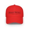 Douay Rheims Print Low Profile Baseball Cap - Image 4