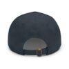 Entwined Twin Hearts Print Hat with Leather Patch (Round) - Image 3