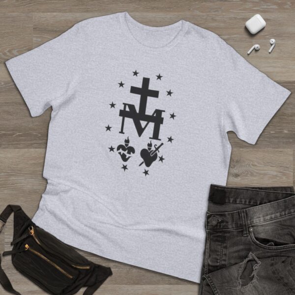 Miraculous Medal Front Print Deluxe T-shirt (M) - Image 3