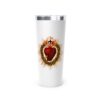 Most Sacred Heart of Jesus Print Copper Vacuum Insulated Tumbler, 22oz