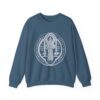 St. Benedict Medal Front/Back Print Heavy Blend™ Crewneck Sweatshirt (M) - Image 9