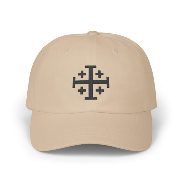 Embroidered Jerusalem Cross Classic Cap - Image 6