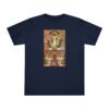 Consecration Aged Painting Motif Front Print Deluxe T-shirt (W) - Image 13