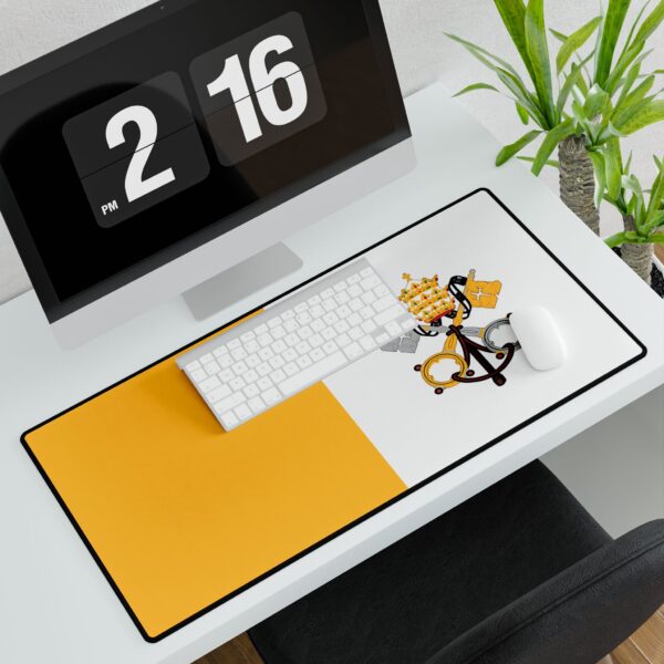 Papal Flag Desk Mat - Image 2