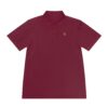 Entwined Twin Hearts Left Chest Small Print Men's Sport Polo Shirt