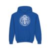 St. Benedict Medal Front/Back Print Youth Heavy Blend Hooded Sweatshirt