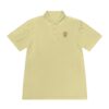 Papal Emblem Left Chest Small Print Men's Sport Polo Shirt - Image 5