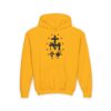 Miraculous Medal Front Print Youth Heavy Blend Hooded Sweatshirt