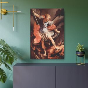 St. Michael Archangel by Guido Reni Metal Art Sign