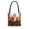 Queen Mary with Child Jesus Printed on Both Sides Tote Bag (AOP) - Image 4