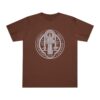 St. Benedict Medal Front/Back Print Deluxe T-shirt (W) - Image 7