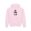 Miraculous Medal Front Print Youth Heavy Blend Hooded Sweatshirt - Image 8