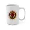 Most Sacred Heart of Jesus Print Both Sides Mug 15oz