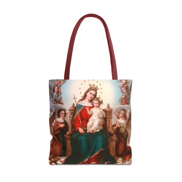 Queen Mary with Child Jesus Printed on Both Sides Tote Bag (AOP) - Image 9