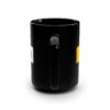 Papal Flag Two Sided Print Black Mug, 15oz (Lead and BPA-free) - Image 3