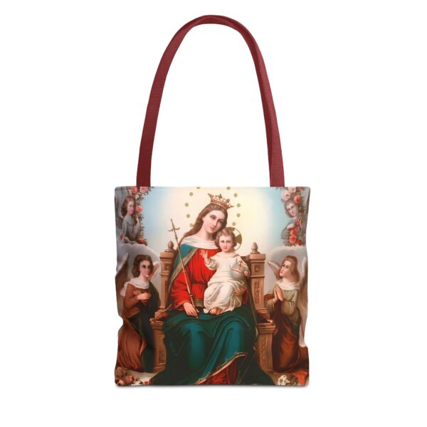 Queen Mary with Child Jesus Printed on Both Sides Tote Bag (AOP) - Image 7