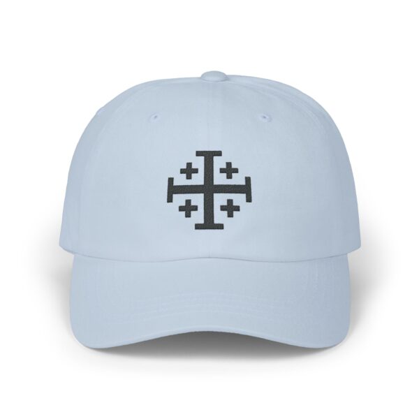 Embroidered Jerusalem Cross Classic Cap - Image 7