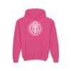 St. Benedict Medal Front/Back Print Youth Heavy Blend Hooded Sweatshirt - Image 8