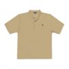 Embroidered Entwined Twin Hearts Polo Shirt