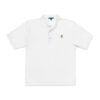 Embroidered Entwined Twin Hearts Polo Shirt - Image 3